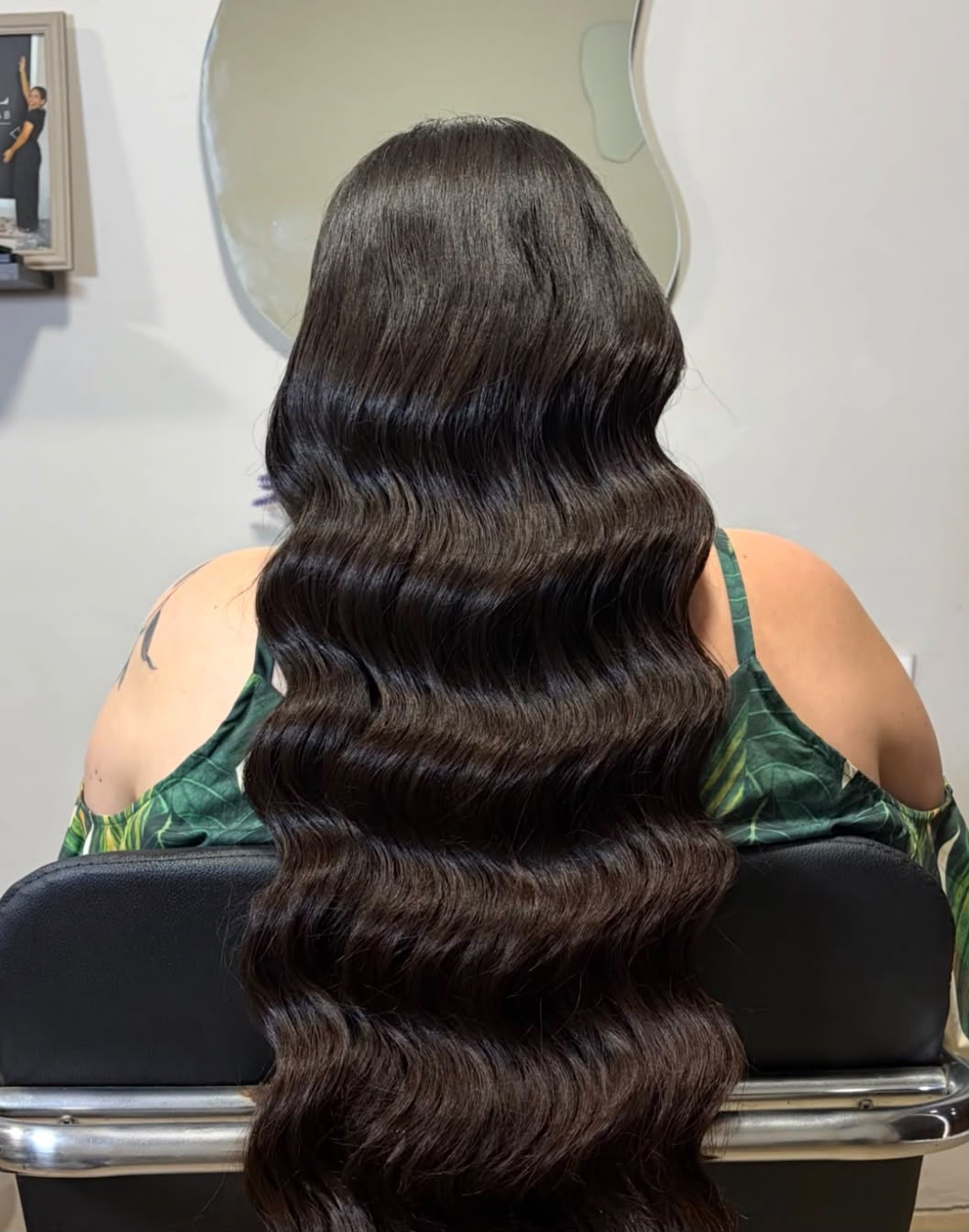 Trabajo de color y peinado realizado en GlowLab